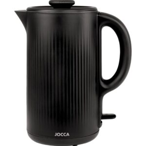 JOCCA 2525 Fekete elektromos vízforraló 1.8L Rozsdamentes acél 1500W